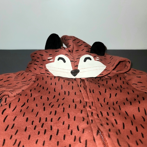 (3-6 mos) Old Navy One Piece Fox Jumpsuit - Picture 3 of 7